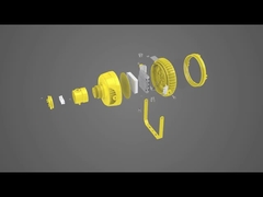 سلسلة HRJ مصابيح LED الطارئة الموقع الخطير قابلة لإعادة الشحن 30W 60W